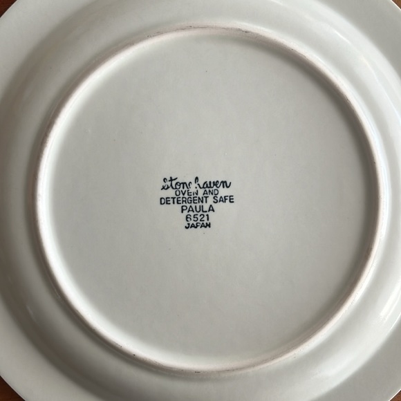 Mid Century Stonehaven Paula Dinner Plates-6 - Picture 6 of 8